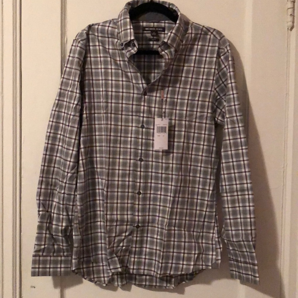 Michael Kors Men’s • Plaid Button Down